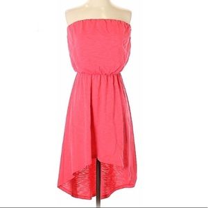 Coral express high low dress